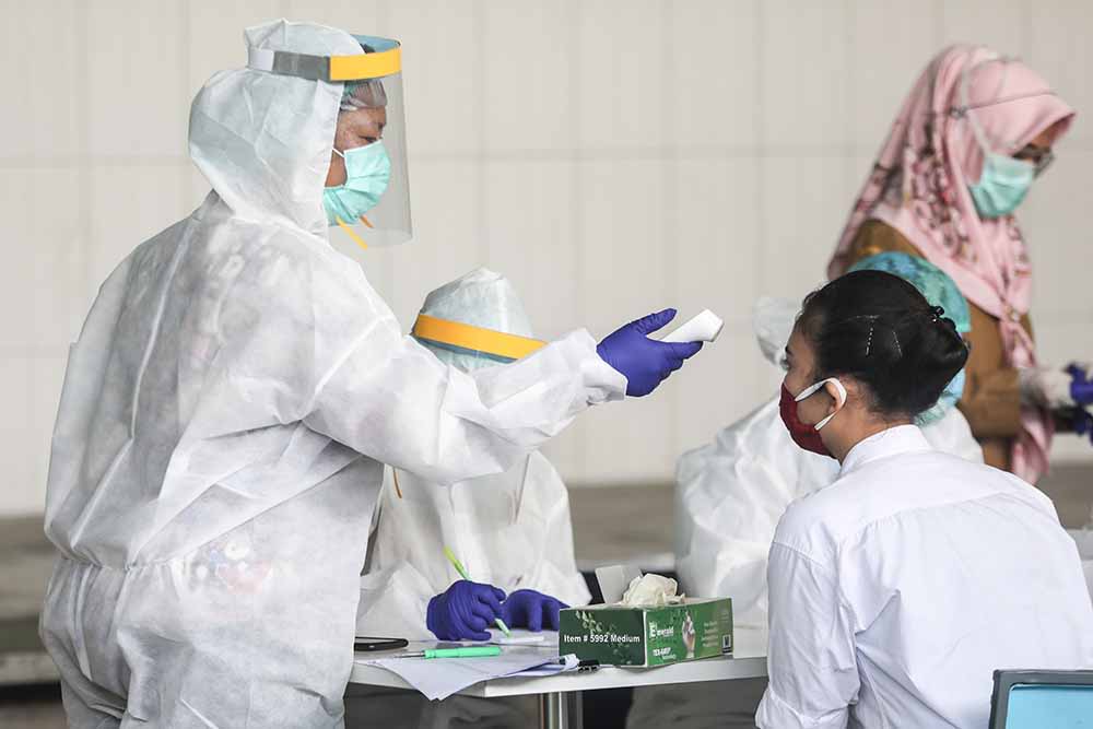 1 Positif CORONA, Semua Pegawai BRASTAGI SUPERMARKET Lakukan Rapid Test