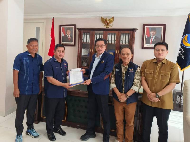 Nusantara Tarigan Silangit Pimpin Partai NasDem Deli Serdang, Target Menang di 2029