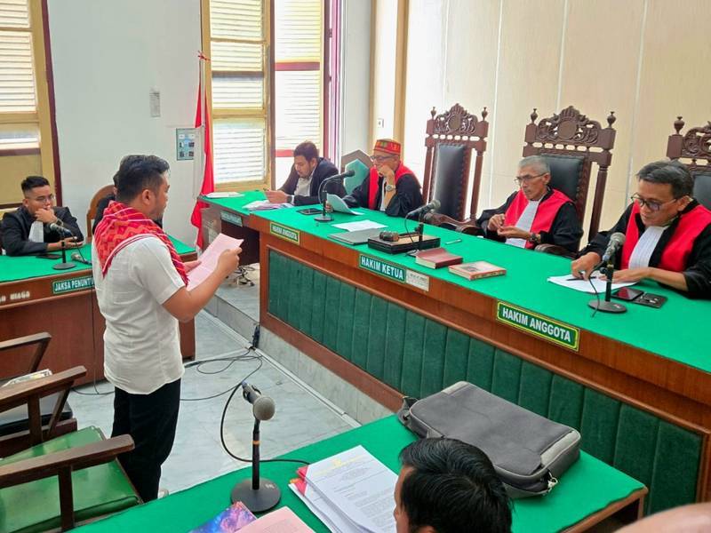 Saat AMSAL SITEPU Nilai Tuntutan Jaksa Tak Berdasar Fakta Persidangan