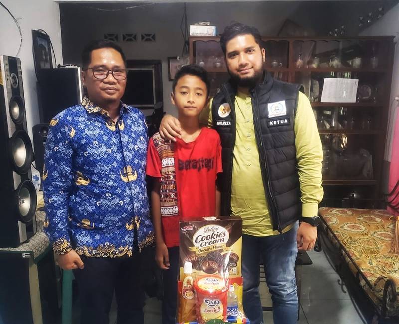LPM Kota Medan Pastikan Siswa Berprestasi Dafa Harvanza Terima Bantuan dari Pemerintah