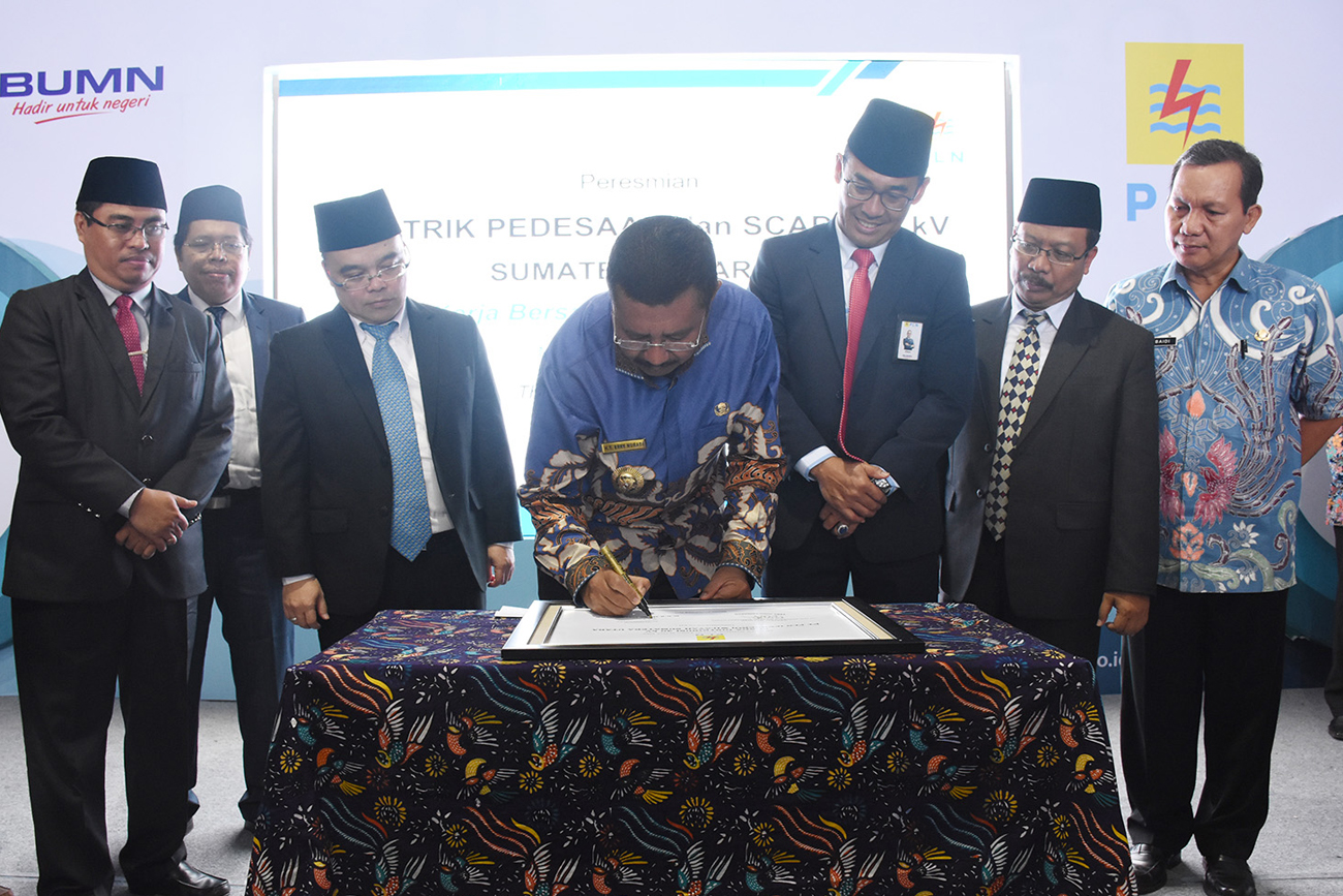 2018, Seluruh Desa di Sumut Sudah Teraliri Listrik, Segini Anggarannya