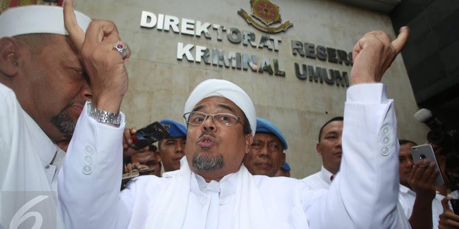 30 Menit Ceramah Dari Arab, Rizieq Tak Singgung #2019GantiPresiden