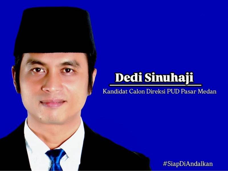 Dedi Sinuhaji dan Gagasan “Medan BERTUAH” untuk Transformasi Pasar Tradisional