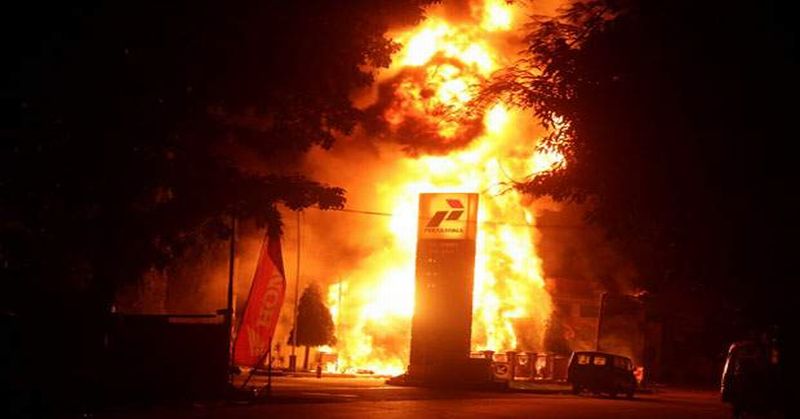 Dua Orang Terluka Karena Tangki BBM Meledak, Ini Penyebab Ledakannya