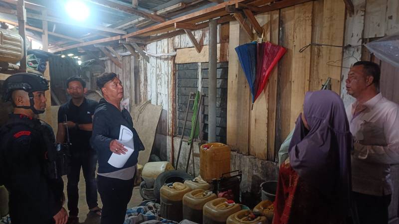 Dua Penimbun 1,8 Ton BBM Subsidi di Deliserdang Ditangkap Polda Sumut