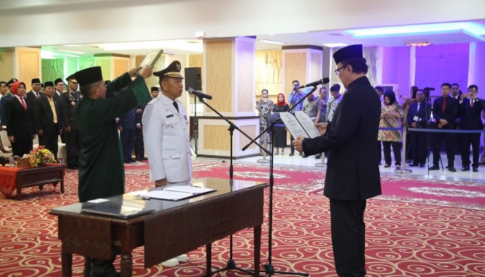 Eko Subowo Dilantik Sebagai Pj Gubernur Sumut