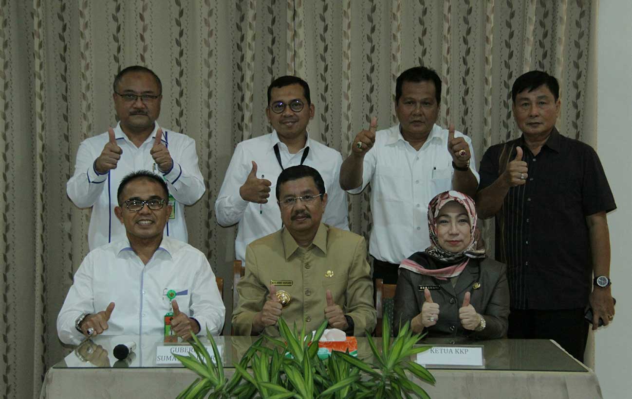 Gubsu Harapkan PT Perkebunan Sumut Perbaiki Kinerja