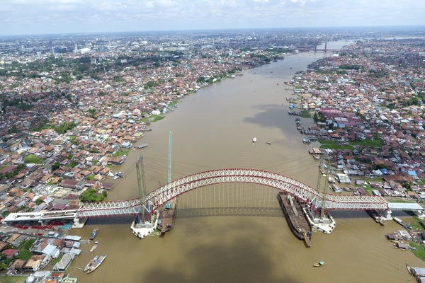 Ini Penyebab Pembangunan Jembatan Musi IV Molor