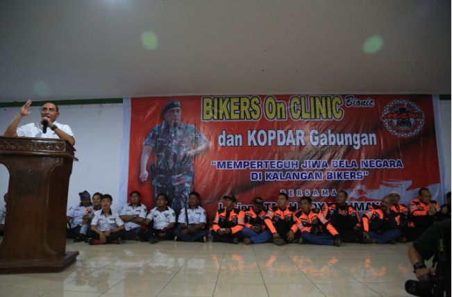 Ini Pesan Edy Rahmayadi pada Bikers di Sumut