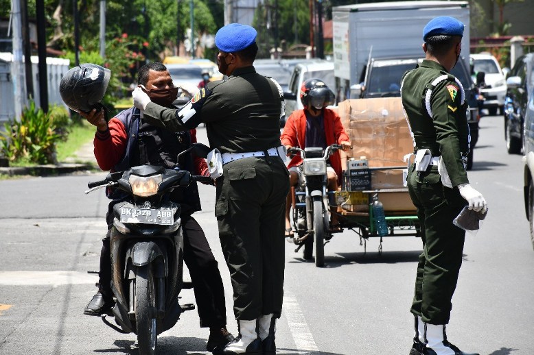 Jalankan Intruksi Presiden, Pomdam I/ BB Gelar Operasi Disiplin Prokes