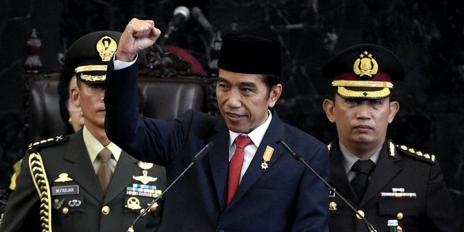 Jokowi Komitmen Berantas Korupsi & Percepat Ungkap Kasus HAM Masa Lalu