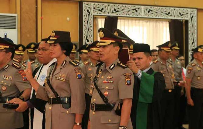 Kapolda Sumut Pimpin Serah Terima Jabatan PJU dan Polres Jajaran