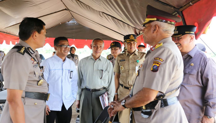 Kapolda Sumut Tinjau Rencana Pembangunan Perumahan Polres Langkat