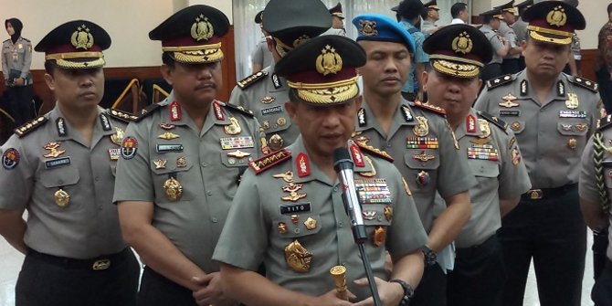 Kapolri Minta Korban Gempa Lombok Tak Percaya Hoaks