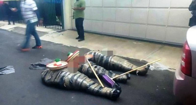 Kepala Terpenggal, Tiga Mayat Terlilit Lakban Dibiarkan di Jalan, Diduga Ini Pelakunya…