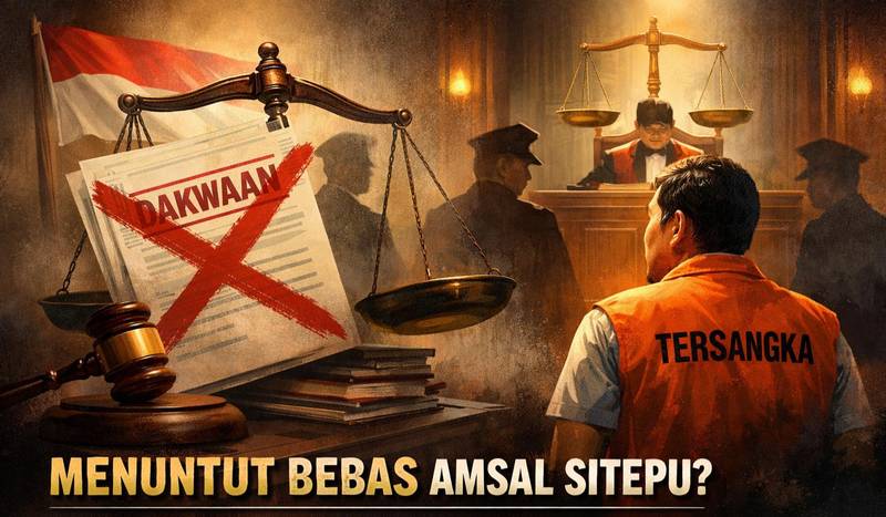 Ketika Fakta Persidangan Tak Sejalan dengan Dakwaan. Saatnya JPU Menuntut Bebas Amsal Sitepu