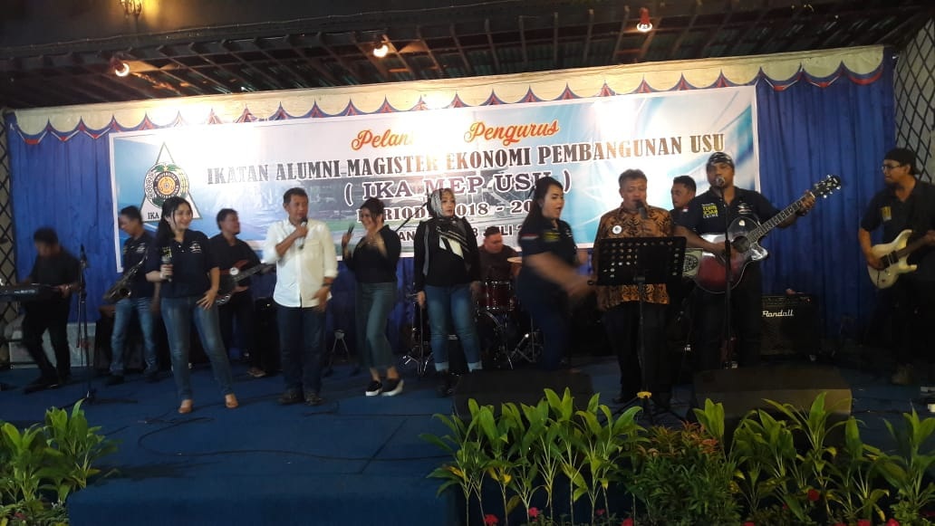 Koplak Sumut Meriahkan Pelantikan Kepengurusan IKA MEP USU