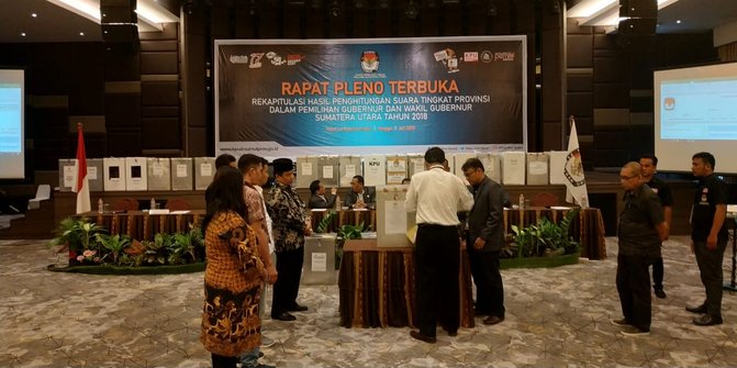 KPU Sumut Resmi Tetapkan EDY RAHMAYADI- MUSA RAJEKSHAH Pemenang Pilgub