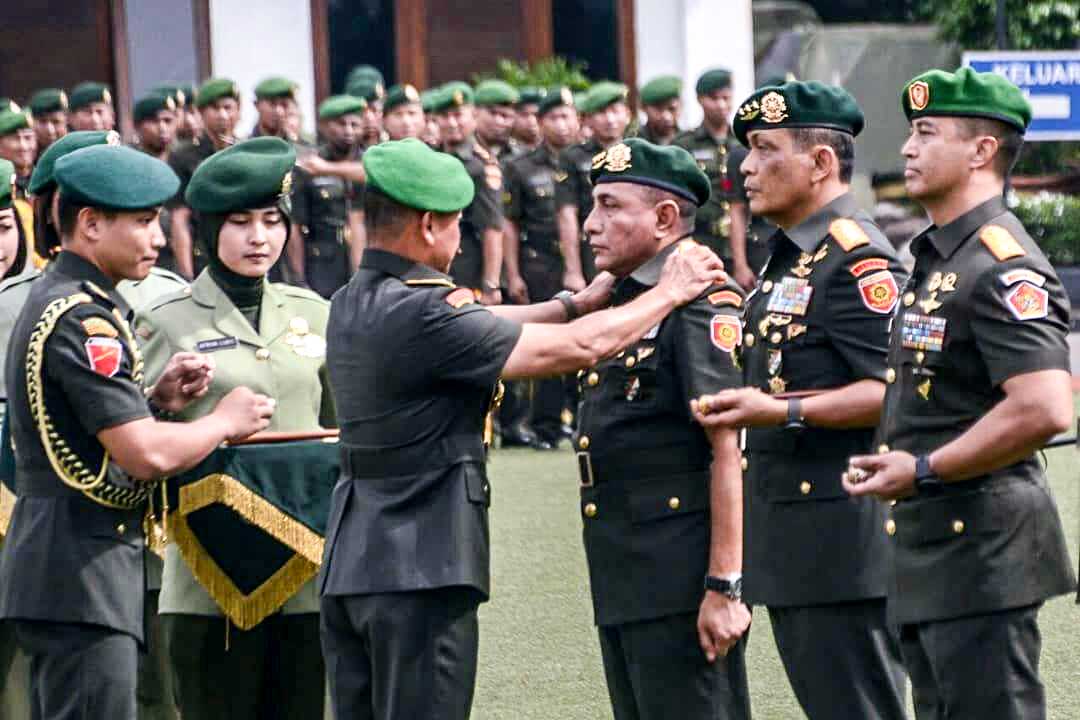 KSAD Lantik Pangkostrad Gantikan Edy Rahmayadi yang “Nyagub” di Sumut