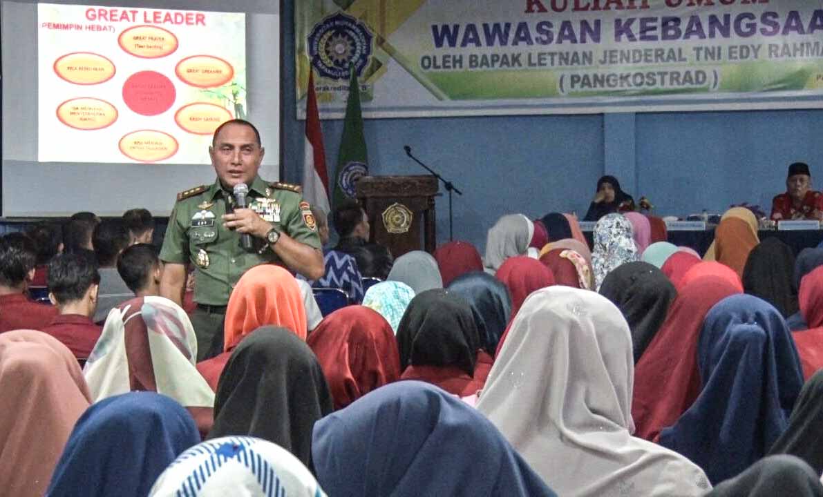 Kuliah Umum Wawasan Kebangsaan ke Mahasiswa Universitas Muhammadiyah Tapanuli Selatan