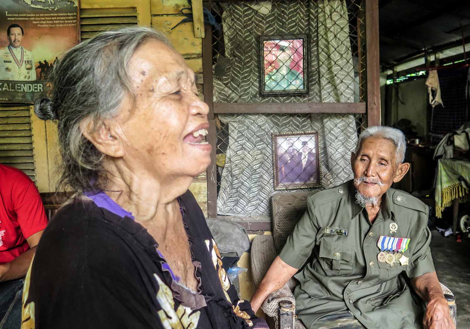 Kunjungi Rumah Veteran Tertua di SUMUT Pada Hari Pahlawan