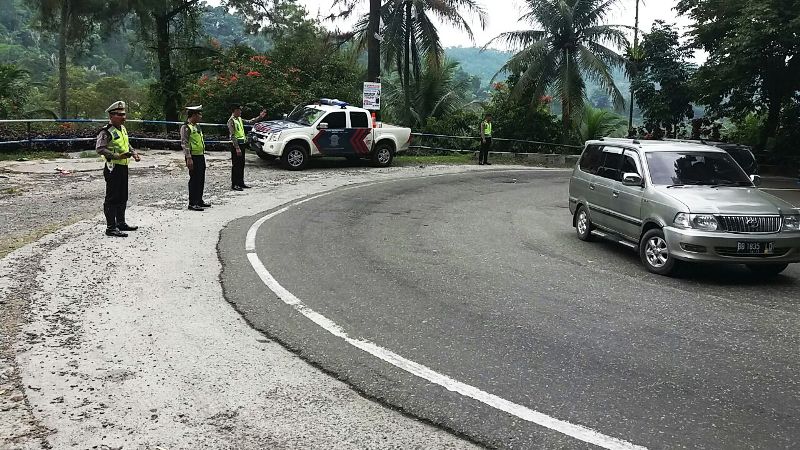 Lonjakan Arus Balik, Kasat Lantas Indra Warman Siagakan Personel