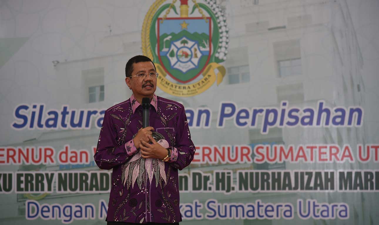 Masa Jabatan TENGKU ERRY Sebagai Gubernur Sumut Berakhir