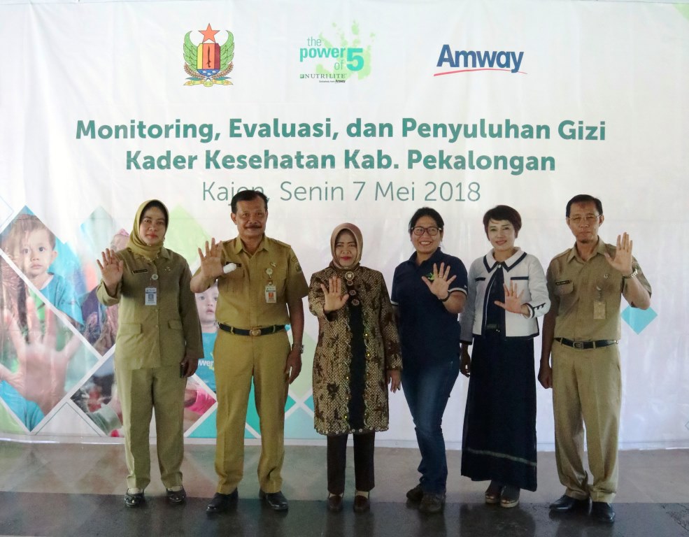 Pemerintah Pekalongan & Amway Giatkan Intervensi Gizi untuk 500 Anak Gizi Kurang