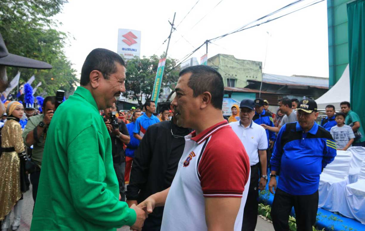 Polda Sumut Hadiri Kegiatan Pawai Ta’aruf Muhammadiyah
