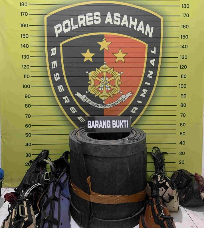 Polisi "Sikat" Arena Sabung Ayam di Asahan, 8 Pria Terjaring