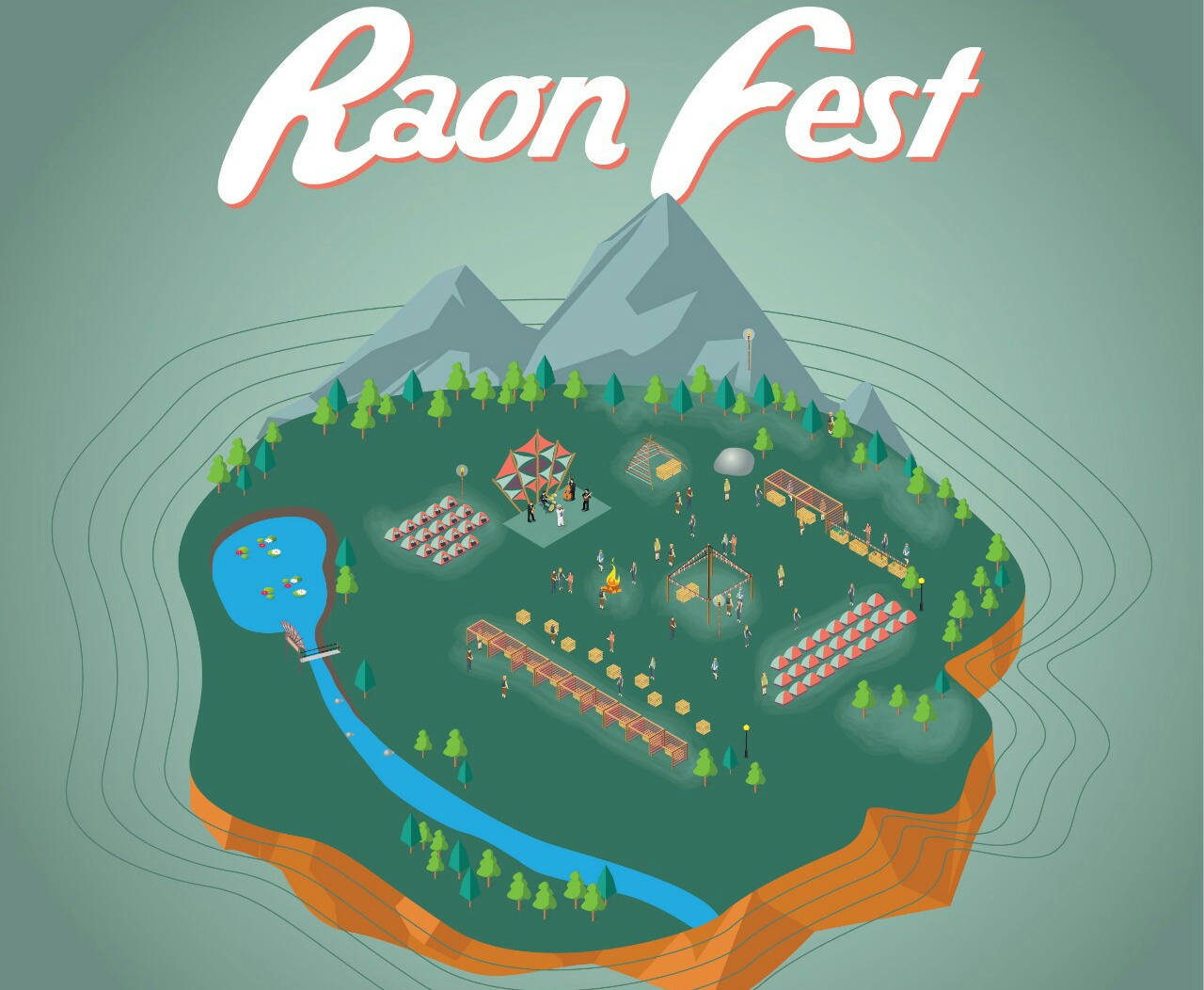 RAON FEST Ajak Kawula Muda Berdansa di Alam SIBOLANGIT