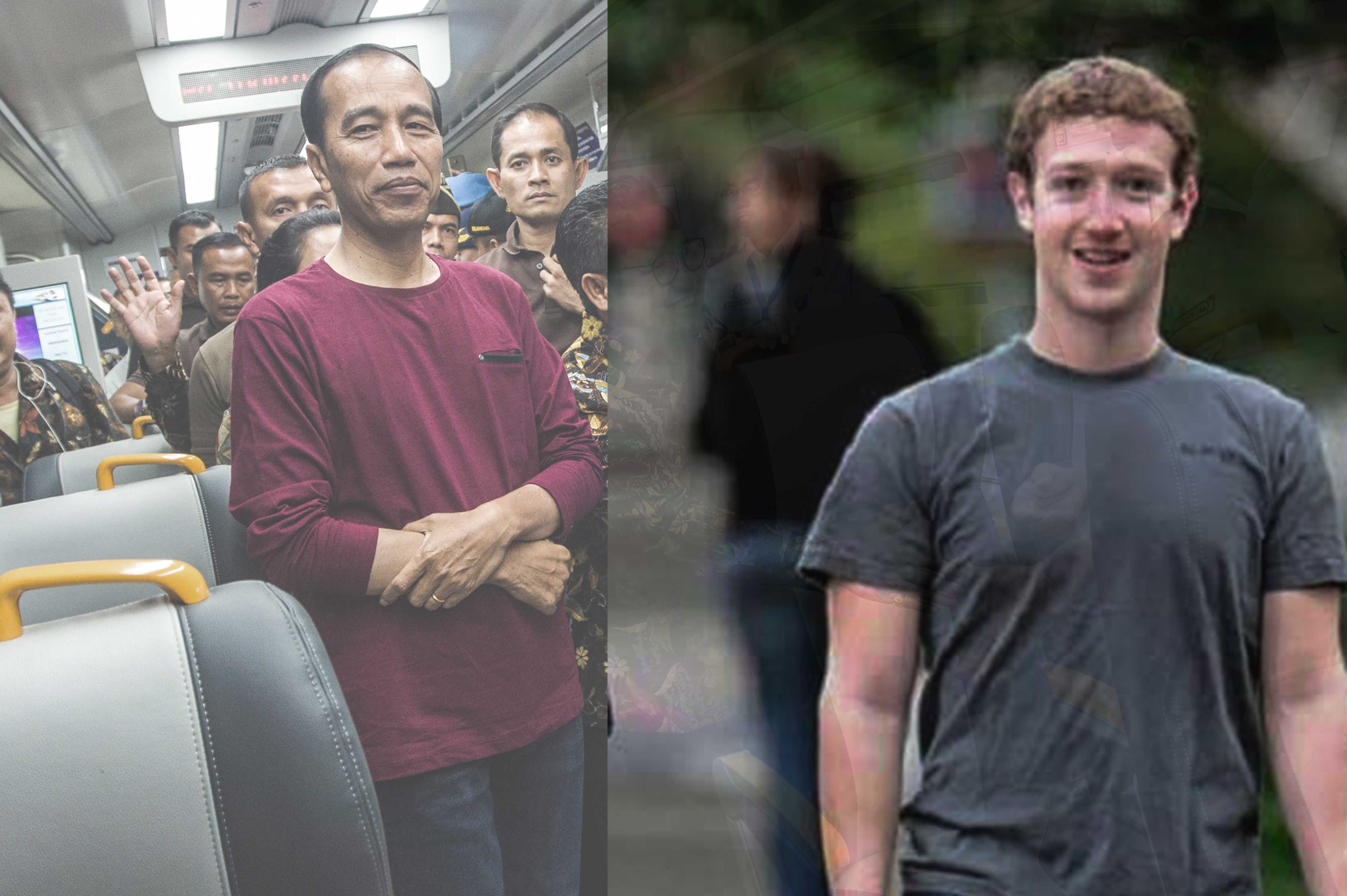 Saat Gaya JOKOWI Kini Seperti Pendiri FACEBOOK