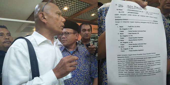 Sebarkan Cerita Ratna Sarumpaet, Fadli Zon Hingga Fahri Hamzah Dilaporkan ke MKD DPR