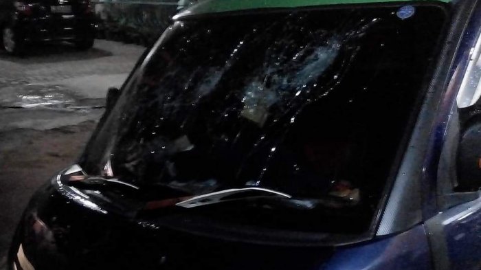 Setelah Kaca Mobil Pecah Dilempar di Tol Tebingtinggi, Dua Ponsel Hilang Dicuri