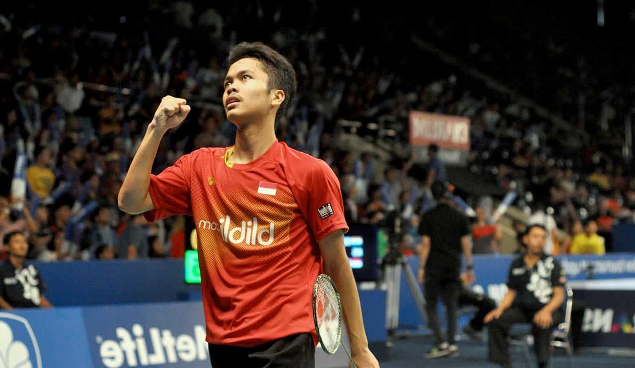 Singkirkan Chen Long Anthony Ginting Lolos ke Semifinal