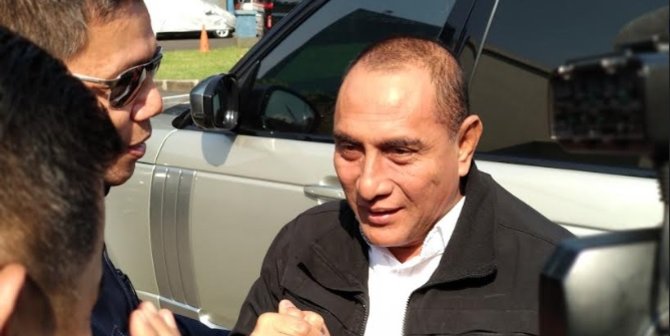 Soal Video Tampar Suporter, Edy Rahmayadi Ngaku Hanya Pegang Pipi