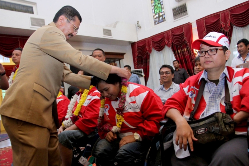 Sumbangsih Atlet Difabel Harumkan Nama Sumut Untuk Indonesia