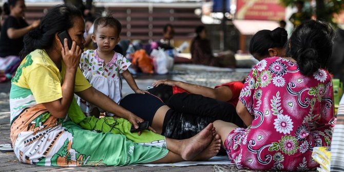 Terdesak Karena Lapar, 17 Warga Palu Mengungsi ke Bontang Gunakan Kapal Nelayan