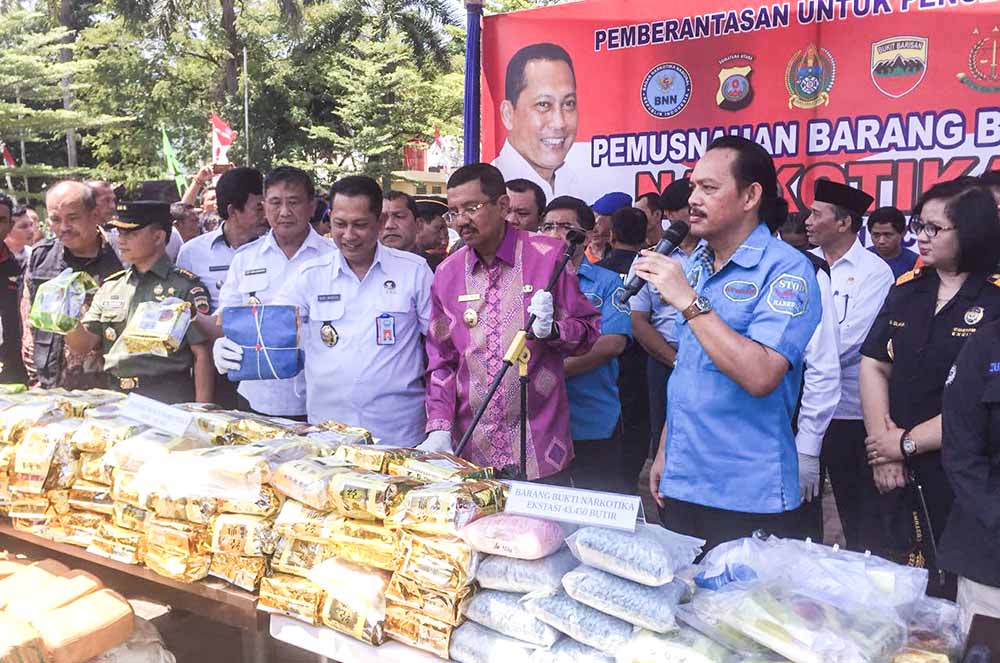 Terlibat Narkoba: 79 Orang Tewas Ditembak dan 58.365 Orang Ditangkap