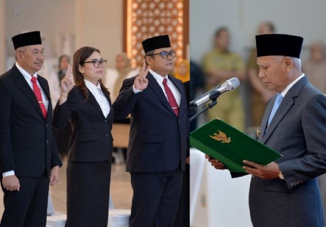 Tiga Pejabat Pemko Medan “Hijrah” ke Pemprov Sumut dan Dilantik Wagub Surya