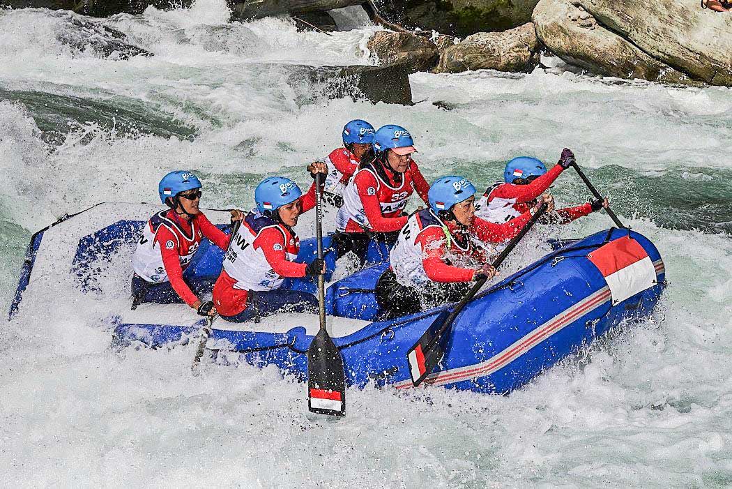 Tim Master Putri INDONESIA Curi Latih di Sungai JEPANG