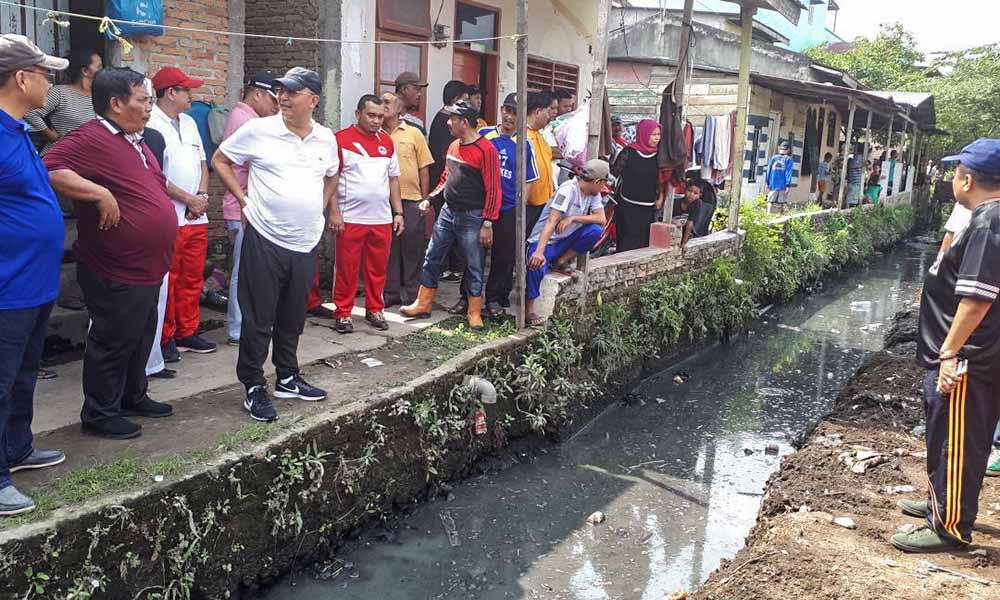 Walikota Medan Pimpin Normalisasi Drainase