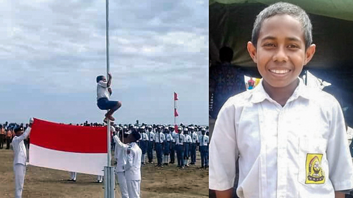 Woow, YOHANIS GAMA Siswa Pemanjat Tiang Bendera Dapat Beasiswa Sampai Lulus Sarjana